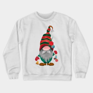 Cute christmas gnome Crewneck Sweatshirt